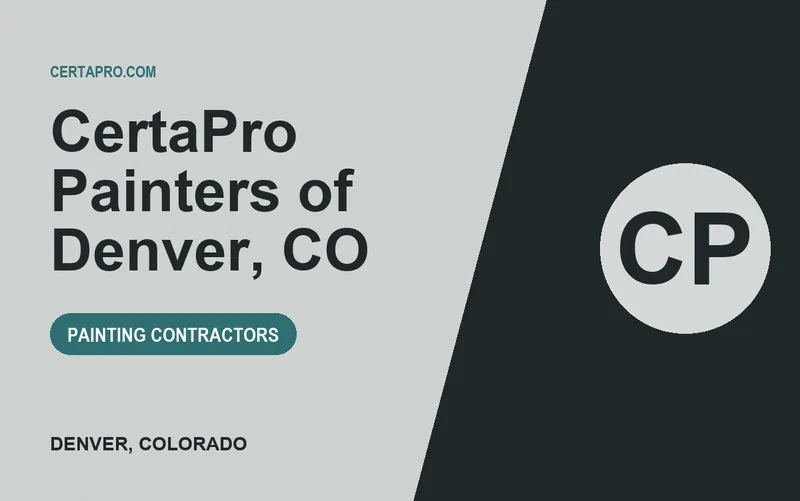 CertaPro Painters of Denver, CO in Denver, Colorado