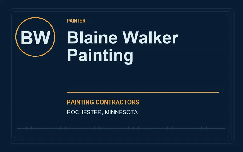 Blaine Walker Painting in Rochester, Minnesota