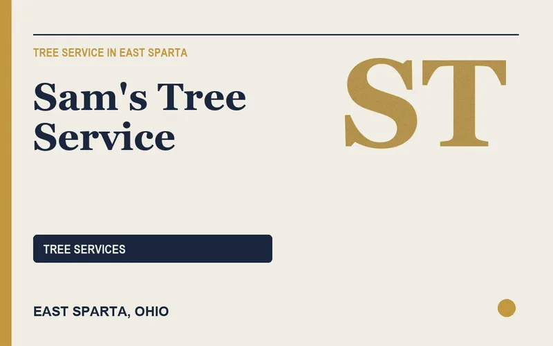 Sam's Tree Service in East Sparta, Ohio