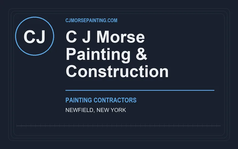 C J Morse Painting & Construction in Newfield, New York