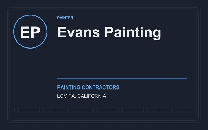 Evans Painting in Lomita, California