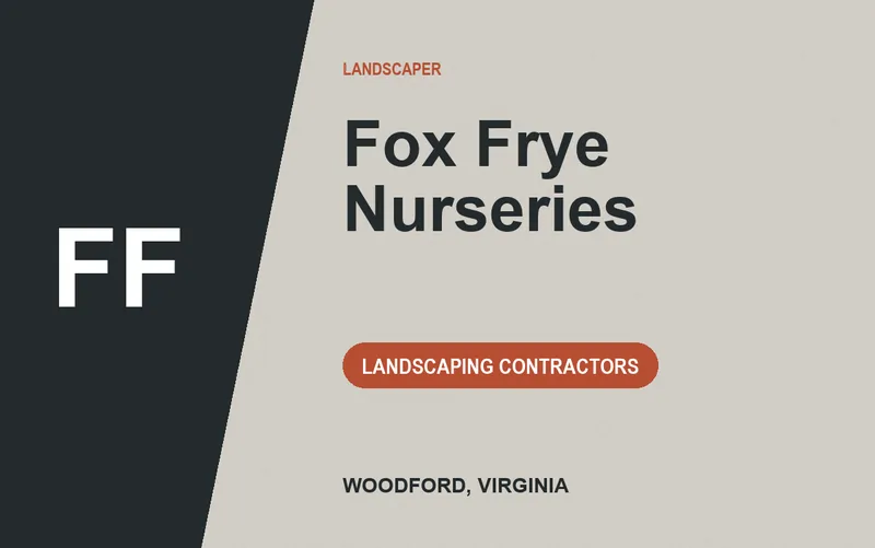 Fox Frye Nurseries in Woodford, Virginia