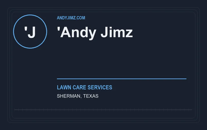 'Andy Jimz in Sherman, Texas