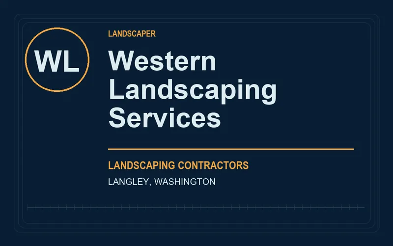 Western Landscaping Services in Langley, Washington