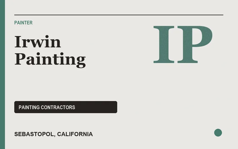 Irwin Painting in Sebastopol, California