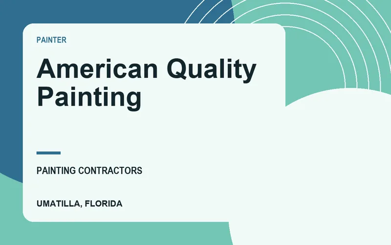 American Quality Painting in Umatilla, Florida