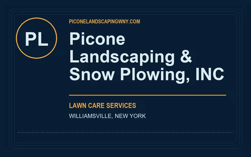 Picone Landscaping & Snow Plowing, INC in Williamsville, New York