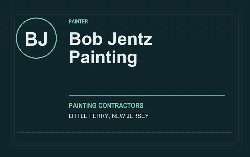 Bob Jentz Painting in Little Ferry, New Jersey