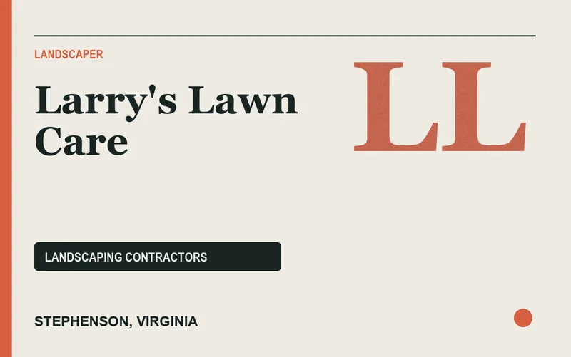 Larry's Lawn Care in Stephenson, Virginia