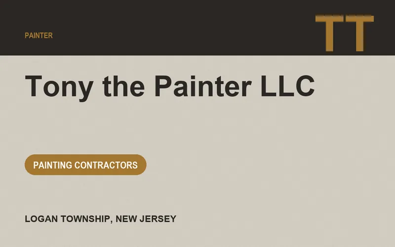 Tony the Painter LLC in Logan Township, New Jersey