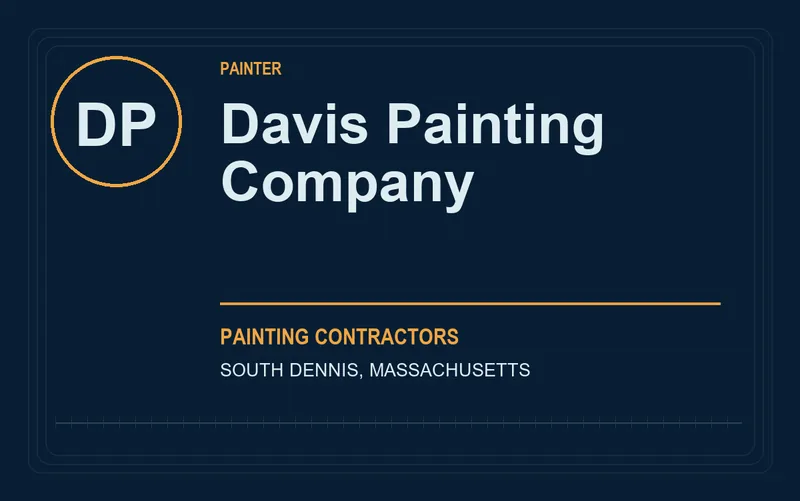 Davis Painting Company in South Dennis, Massachusetts