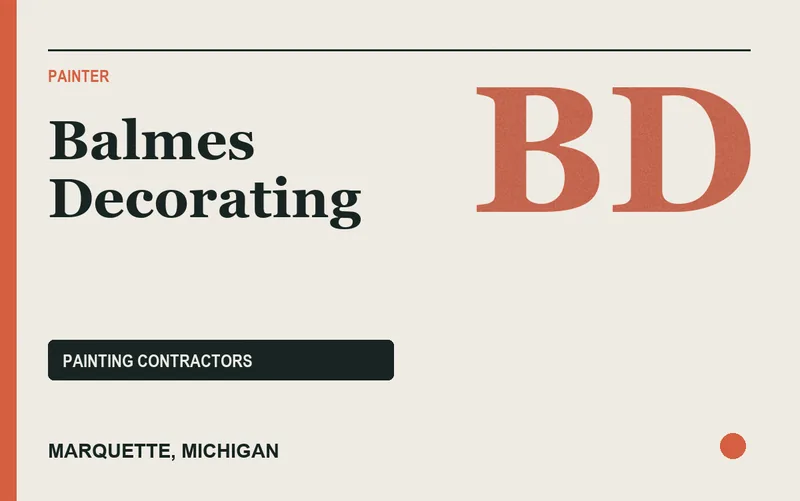 Balmes Decorating in Marquette, Michigan