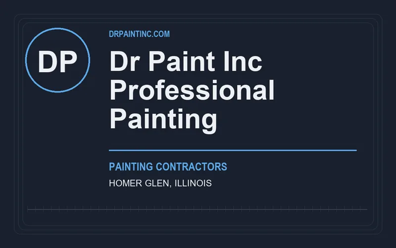 Dr Paint Inc Professional Painting in Homer Glen, Illinois