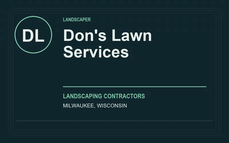 Don's Lawn Services in Milwaukee, Wisconsin