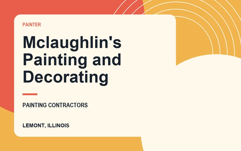 Mclaughlin's Painting and Decorating in Lemont, Illinois