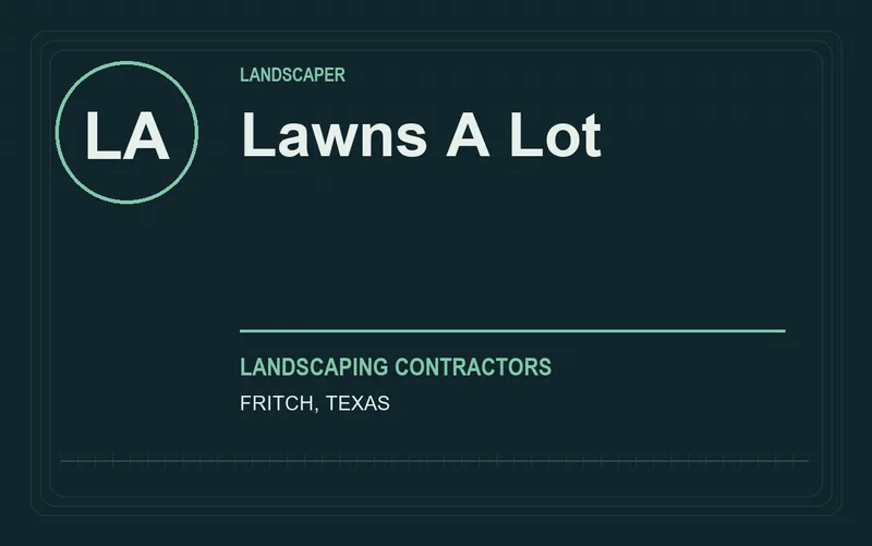 Lawns A Lot in Fritch, Texas
