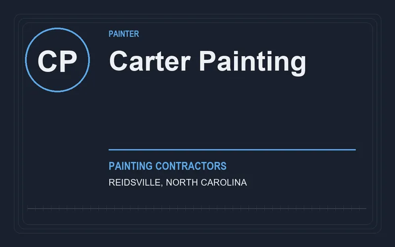 Carter Painting in Reidsville, North Carolina