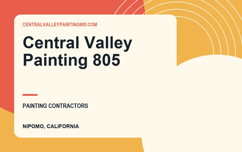 Central Valley Painting 805 in Nipomo, California