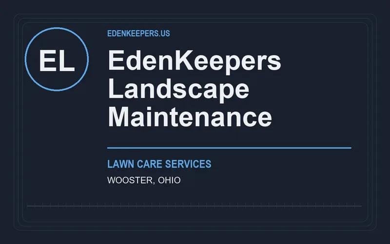 EdenKeepers Landscape Maintenance in Wooster, Ohio