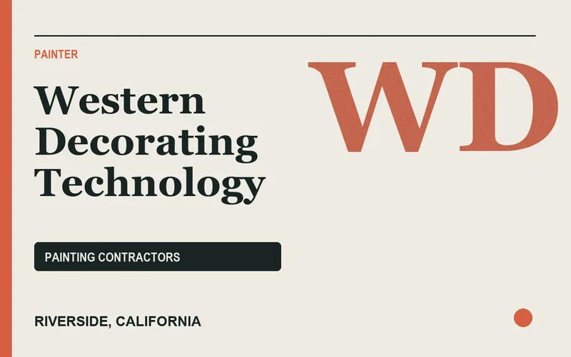 Western Decorating Technology in Riverside, California