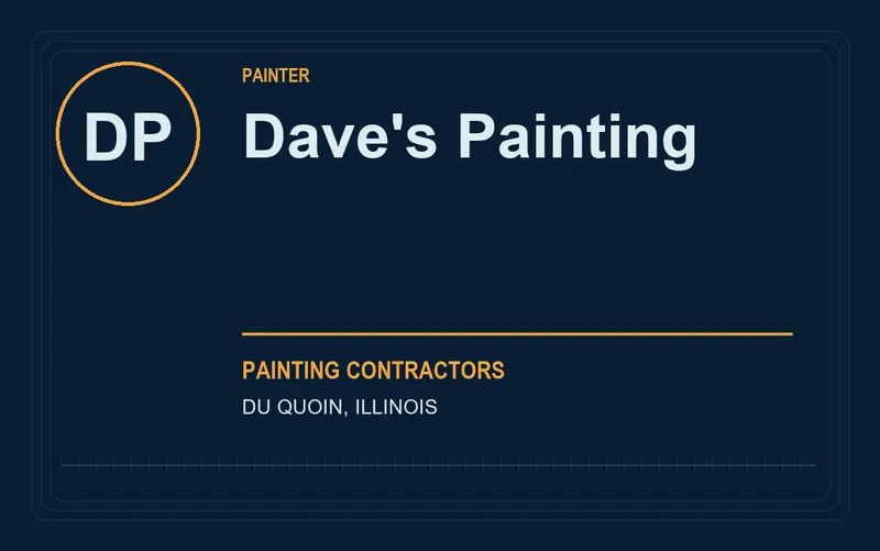 Dave's Painting in Du Quoin, Illinois