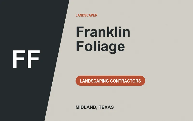 Franklin Foliage in Midland, Texas