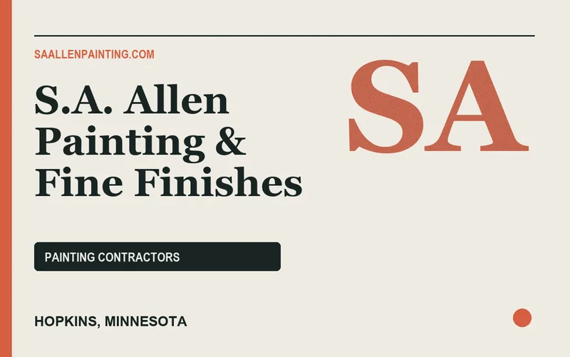 S.A. Allen Painting & Fine Finishes in Hopkins, Minnesota