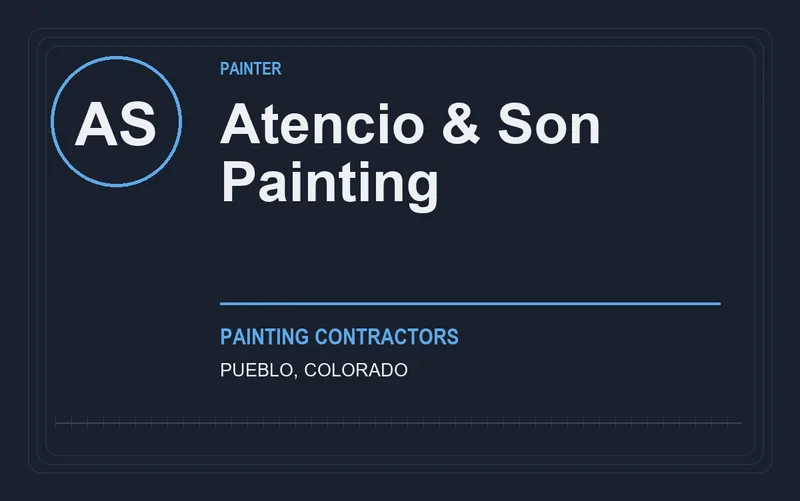 Atencio & Son Painting in Pueblo, Colorado