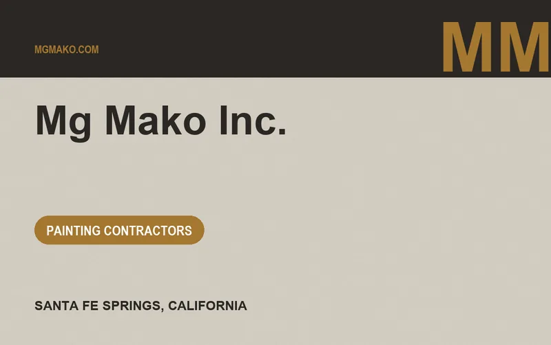 Mg Mako Inc. in Santa Fe Springs, California