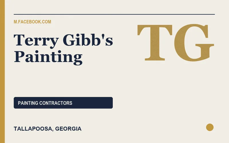 Terry Gibb's Painting in Tallapoosa, Georgia