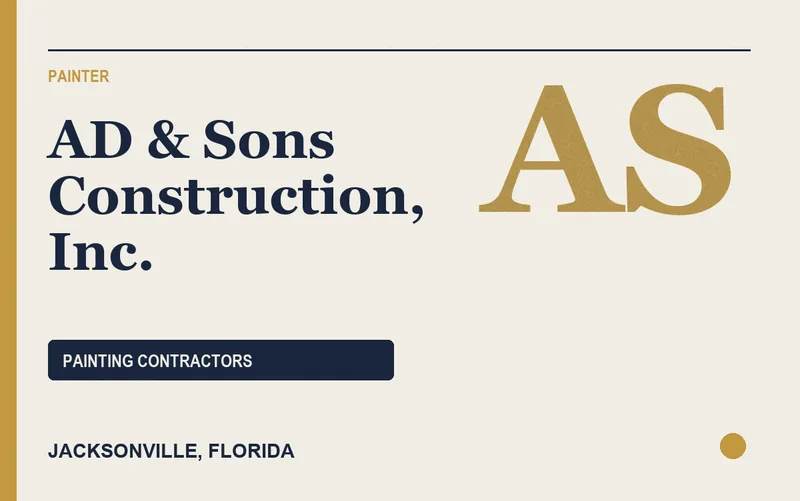AD & Sons Construction, Inc. in Jacksonville, Florida