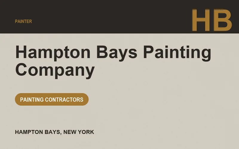 Hampton Bays Painting Company in Hampton Bays, New York