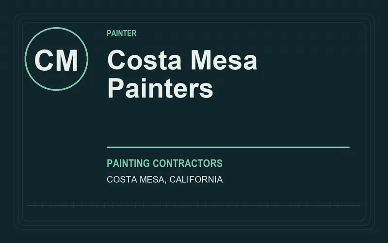 Costa Mesa Painters in Costa Mesa, California