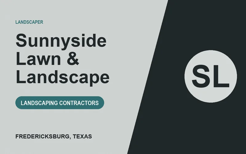 Sunnyside Lawn & Landscape in Fredericksburg, Texas