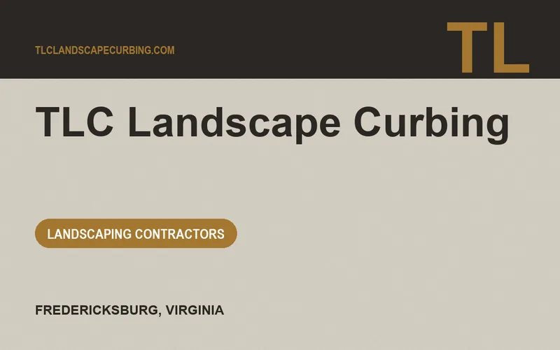 TLC Landscape Curbing in Fredericksburg, Virginia