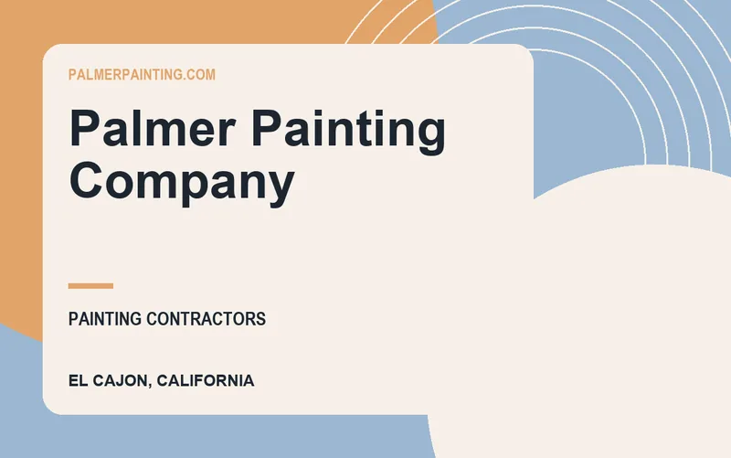 Palmer Painting Company in El Cajon, California