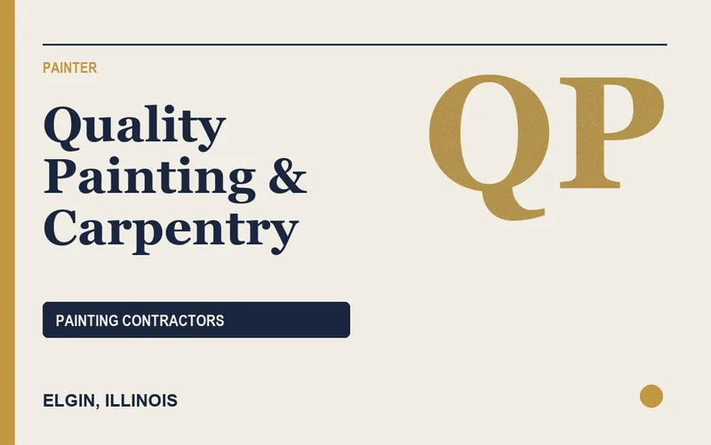 Quality Painting & Carpentry in Elgin, Illinois