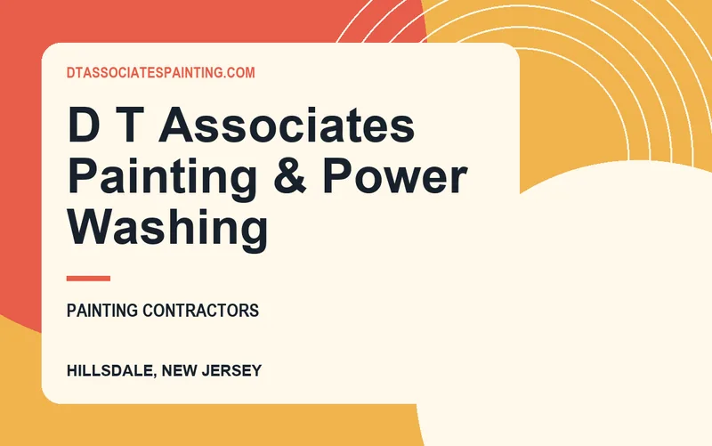D T Associates Painting & Power Washing in Hillsdale, New Jersey