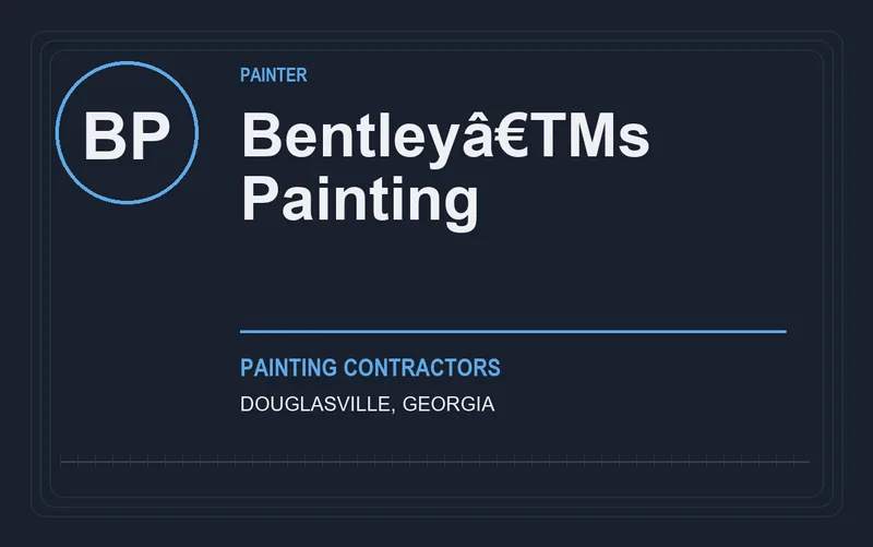 Bentleyâ€TMs Painting in Douglasville, Georgia