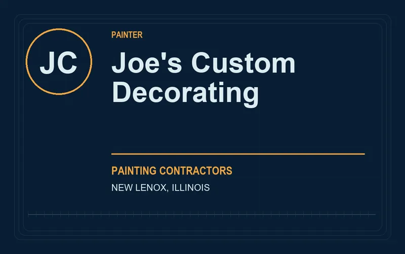 Joe's Custom Decorating in New Lenox, Illinois
