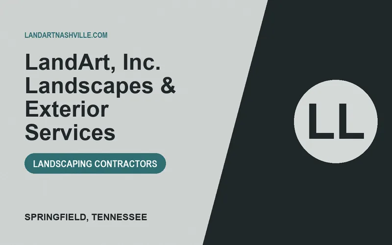 LandArt, Inc. Landscapes & Exterior Services in Springfield, Tennessee