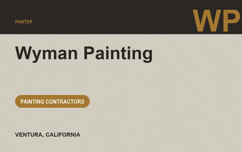 Wyman Painting in Ventura, California