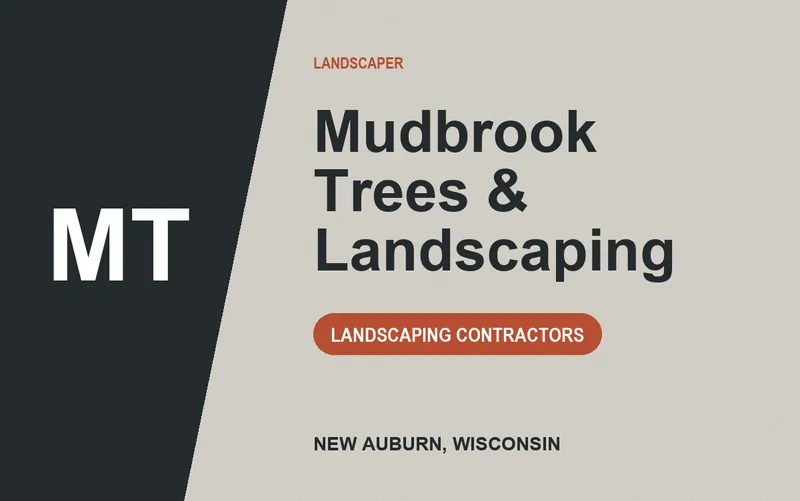 Mudbrook Trees & Landscaping in New Auburn, Wisconsin