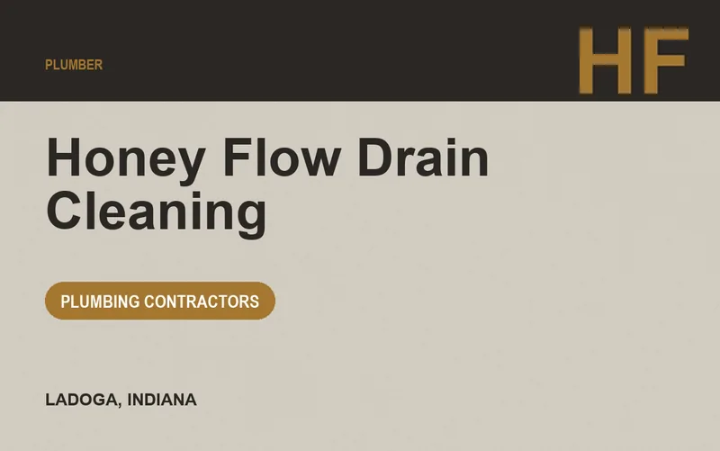 Honey Flow Drain Cleaning in Ladoga, Indiana