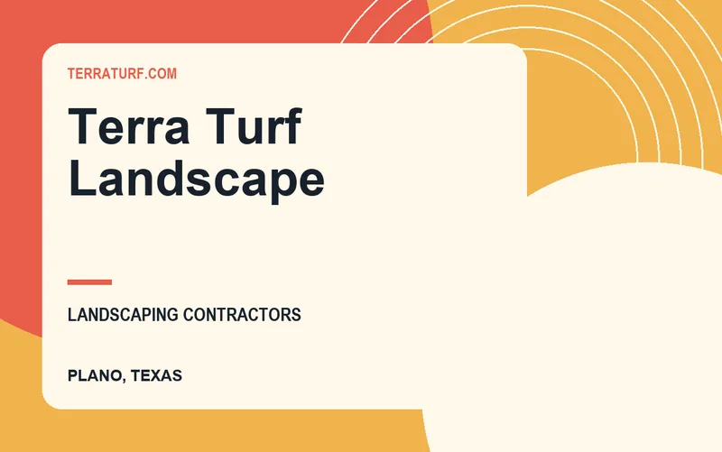 Terra Turf Landscape in Plano, Texas