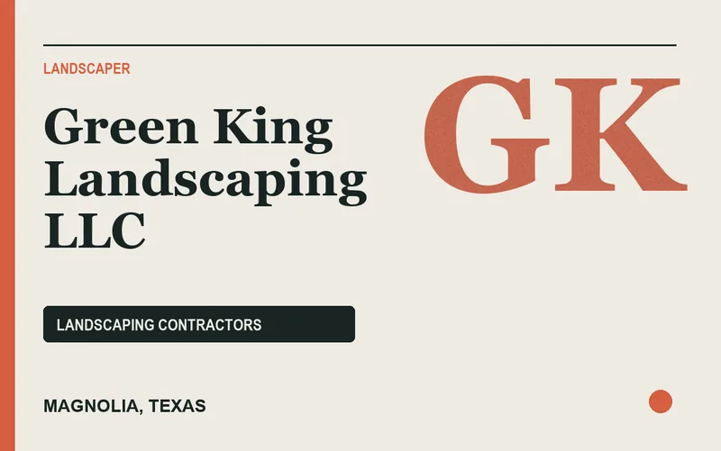 Green King Landscaping LLC in Magnolia, Texas