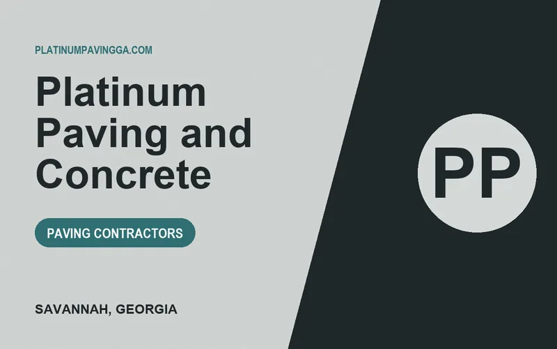 Platinum Paving and Concrete in Savannah, Georgia