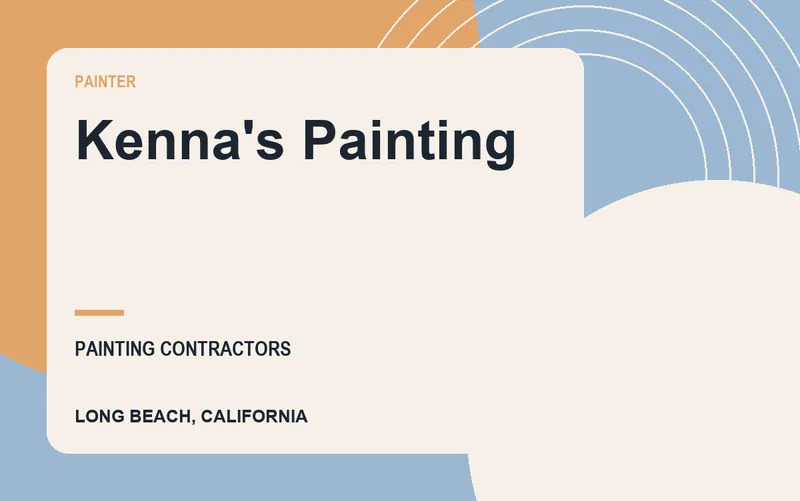 Kenna's Painting in Long Beach, California