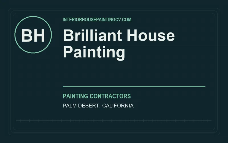 Brilliant House Painting in Palm Desert, California