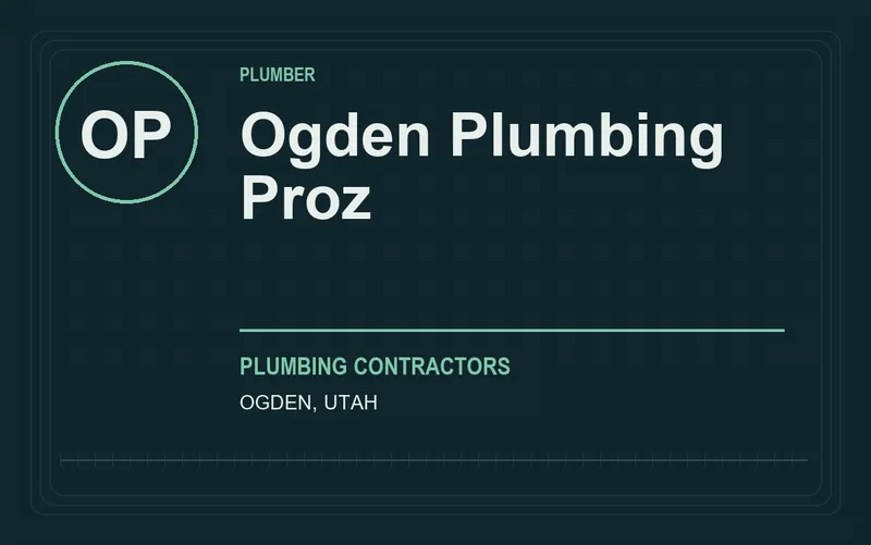 Ogden Plumbing Proz in Ogden, Utah